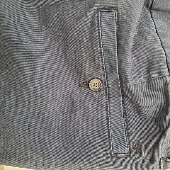 American Eagle Stretch Skinny Cropped Chino Pants – Navy Blue 16 - Picture 3 of 8